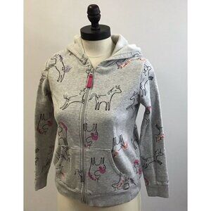 Girls Unicorn Hoddie Size 10/12